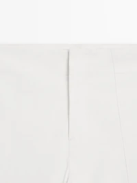 Wide-leg trousers with seam details - Studio