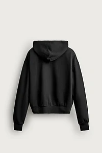 BASIC BOXY FIT ZIP-UP HOODIE