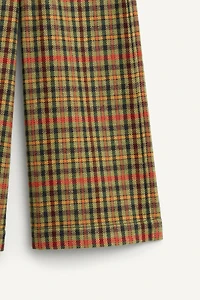 LIMITED EDITION PLAID PANTS WITH WOOL
