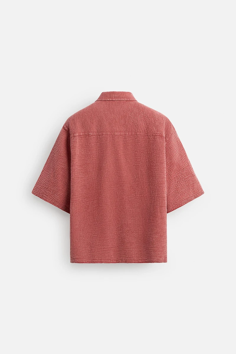 WASHED TEXTURE SHIRT