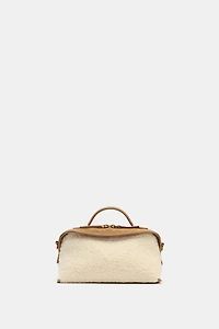 SAC ALLONGÉ EFFET PEAU DE MOUTON