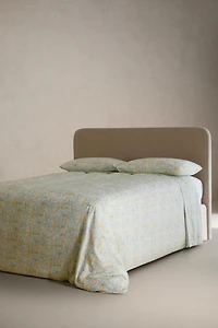 FLORAL PRINT FLAT SHEET