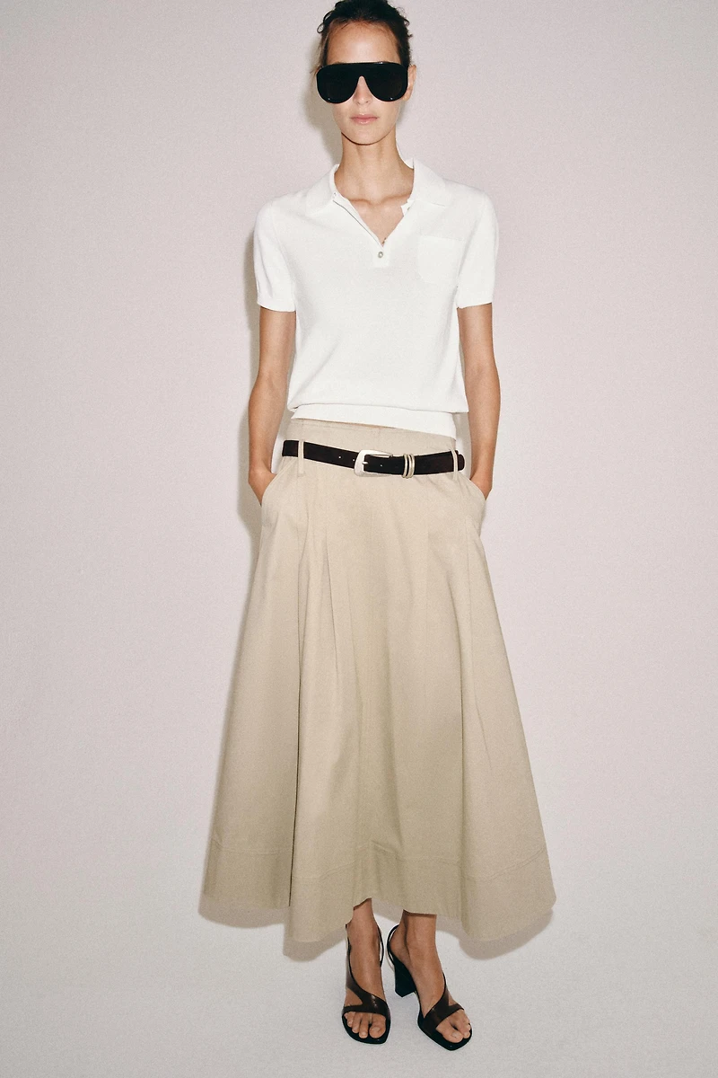 SHORT SLEEVE KNIT POLO SHIRT