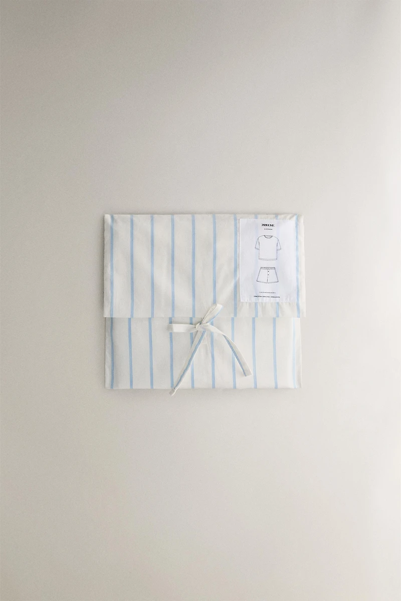 STRIPED PAJAMA SET