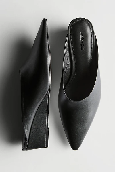 Wedge heel mules