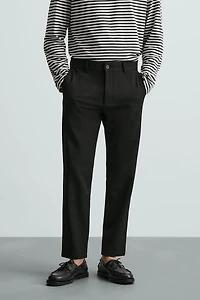 COMFORT STRUCTURED CHINO PANTS