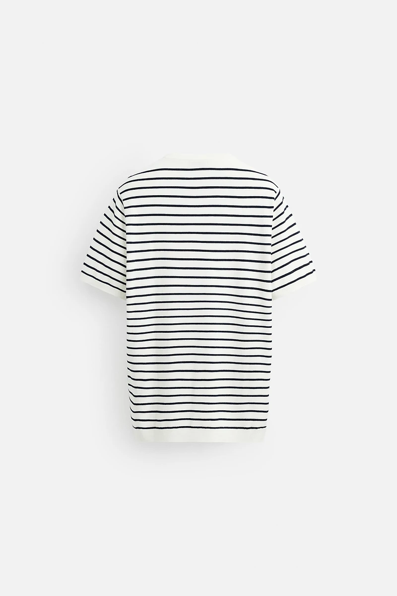 KNIT REGULAR FIT T-SHIRT