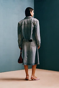 WILLY CHAVARRIA X ZARA DENIM MIDI SKIRT