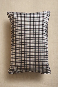 CHILDREN’S CHECK FLANNEL CHRISTMAS PILLOWCASE