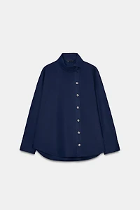 HIGH COLLAR SHIRT