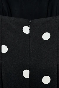 COMBINAISON BUSTIER À POIS