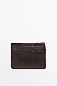 Portefeuille « magic » en cuir nappa