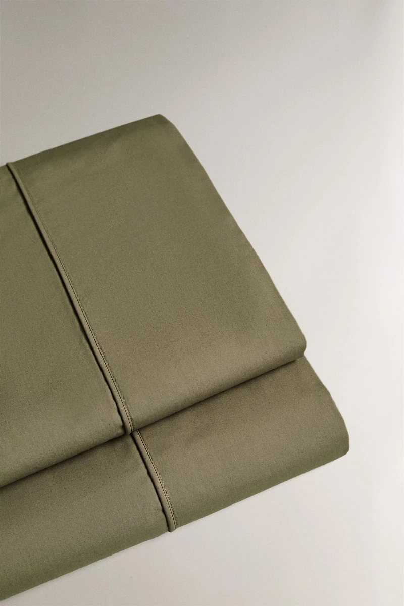 PERCALE FLAT SHEET (300 THREAD COUNT)