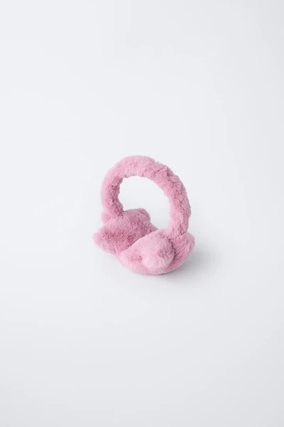 STAR FAUX FUR EARMUFFS