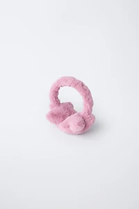 STAR FAUX FUR EARMUFFS