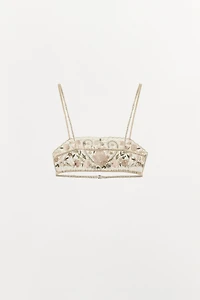 SOUTIEN-GORGE TULLE BRODERIES FANTAISIE