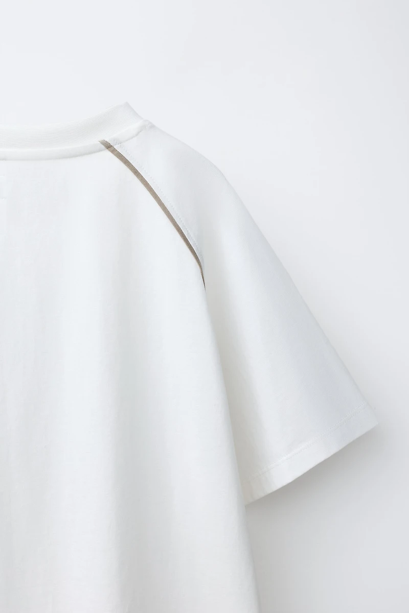 RAGLAN SLEEVE JOGGING T-SHIRT