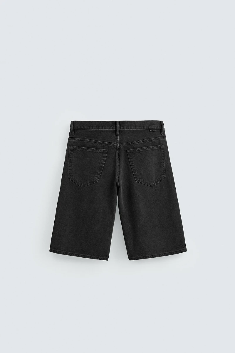 BAGGY FIT DENIM SHORTS