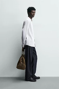 CHEMISE EN LIN ET COTON