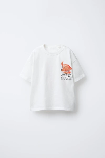 DOG PRINT T-SHIRT