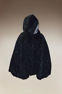 CHILDREN'S HALLOWEEN WITCH CAPE COSTUME