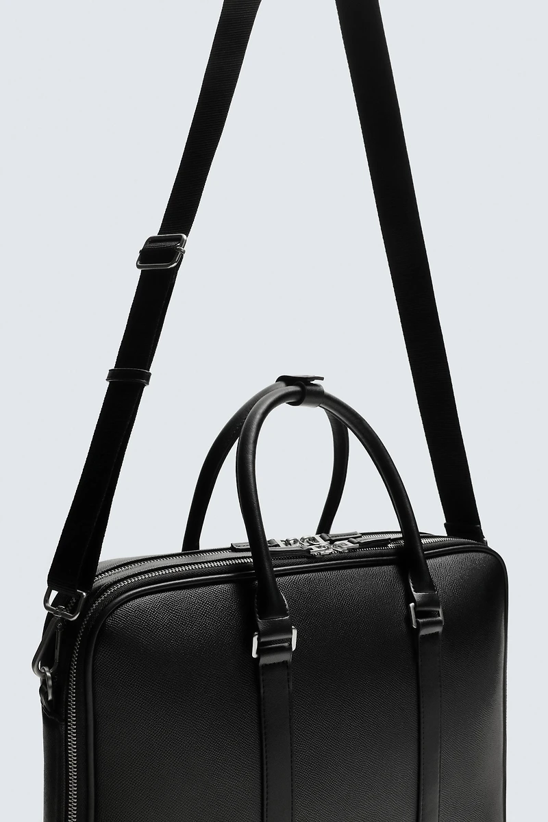 TEXTURED BRIEFCASE