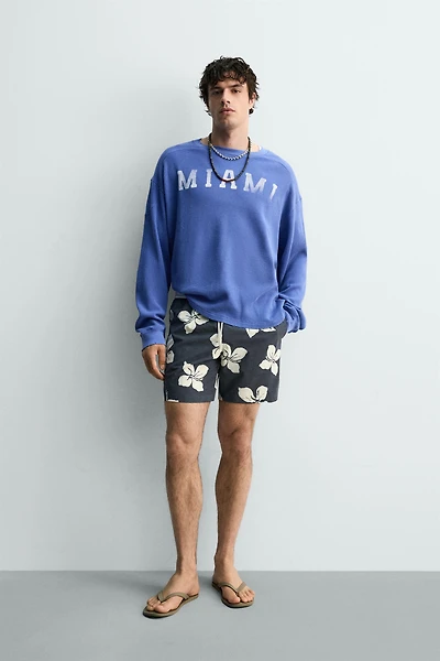 MIAMI WAFFLE KNIT T-SHIRT