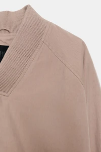BALLOON BOMBER JACKET
