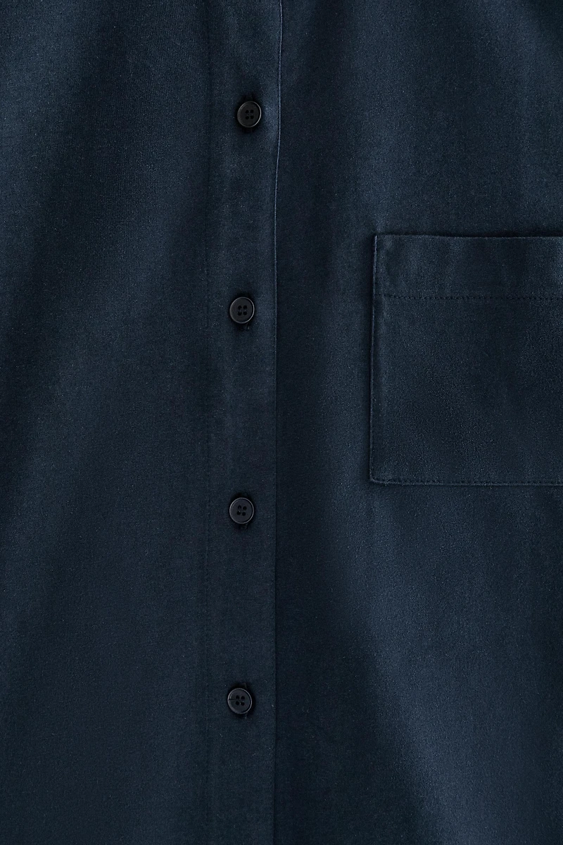 COTTON JERSEY SHIRT