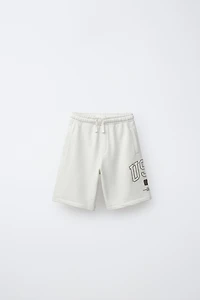 PLUSH JOGGING SHORTS