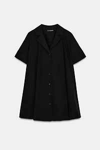 ZW COLLECTION POPLIN MINI DRESS
