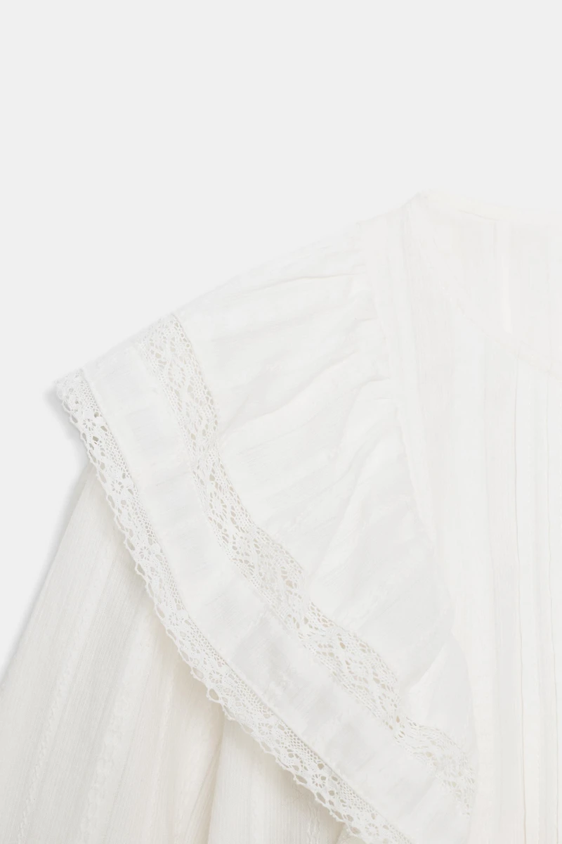 ROMANTIC RUFFLED SHIRT