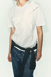 FRONT BOW T-SHIRT
