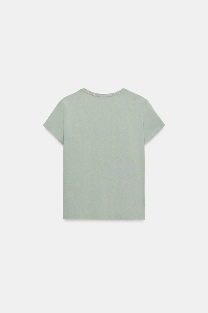 COTTON SHORT SLEEVE T-SHIRT