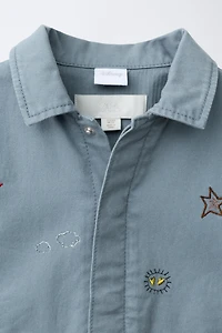 MICKEY MOUSE © DISNEY EMBROIDERED OVERSHIRT
