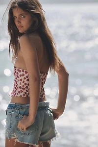 TOP HALTER IMPRIMÉ