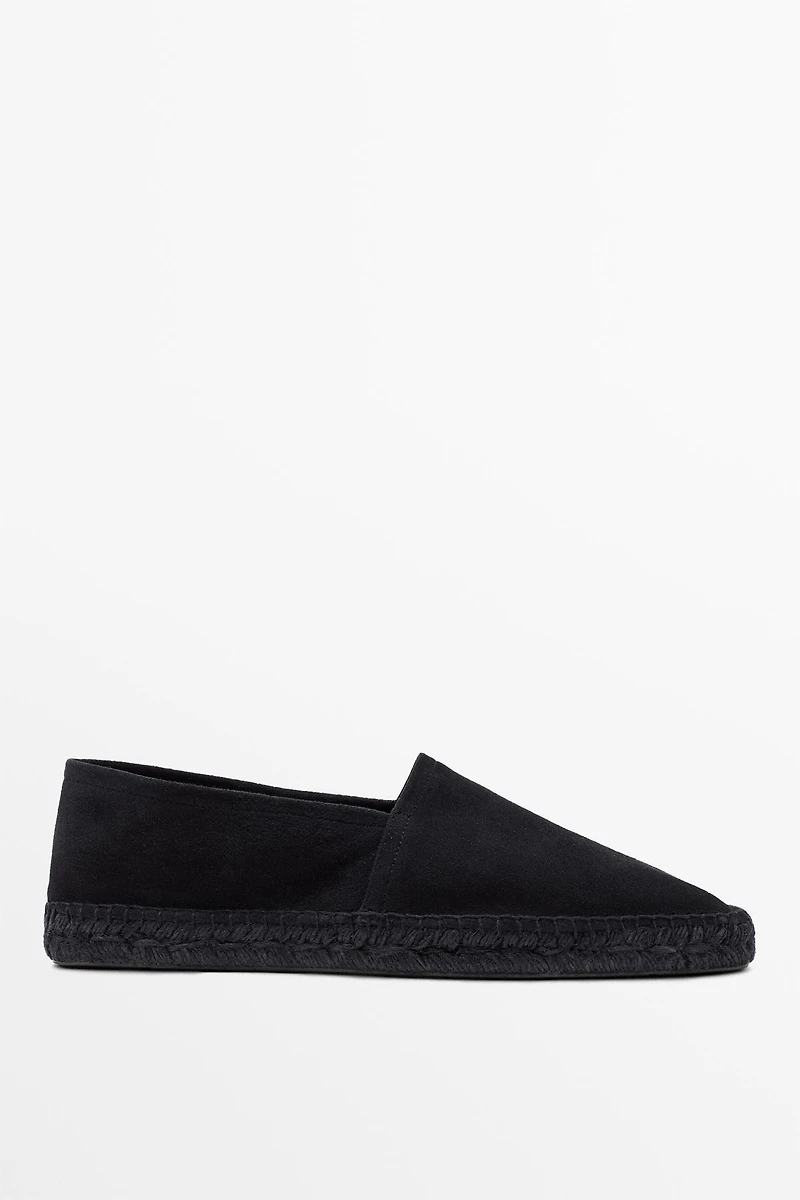 Espadrille en cuir