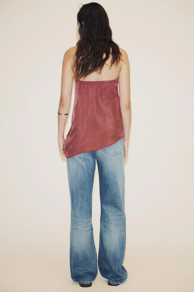 ASYMMETRIC BANDEAU TOP
