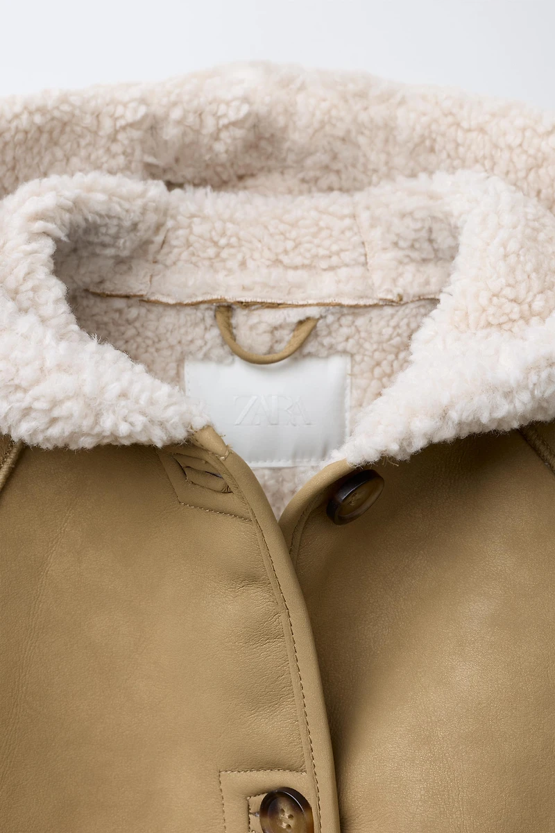 DOUBLE-FACED FLEECE COAT