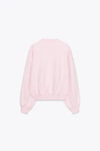 BASIC PLUSH SWEATSHIRT