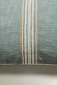 STRIPED THROW PILLOW COVER