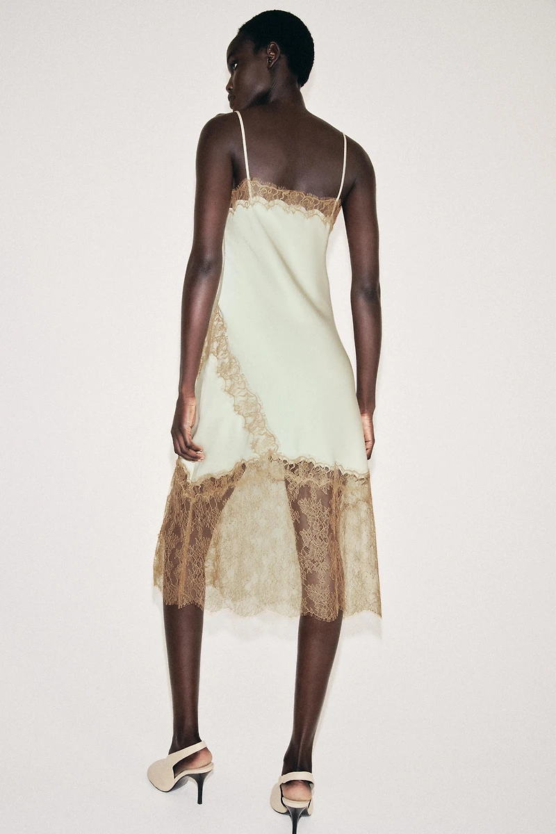 ZW COLLECTION LACE SLIP DRESS