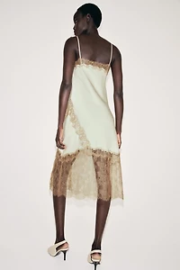 ZW COLLECTION LACE SLIP DRESS