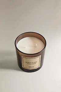 (350 G) SILENT FLAME SCENTED CANDLE