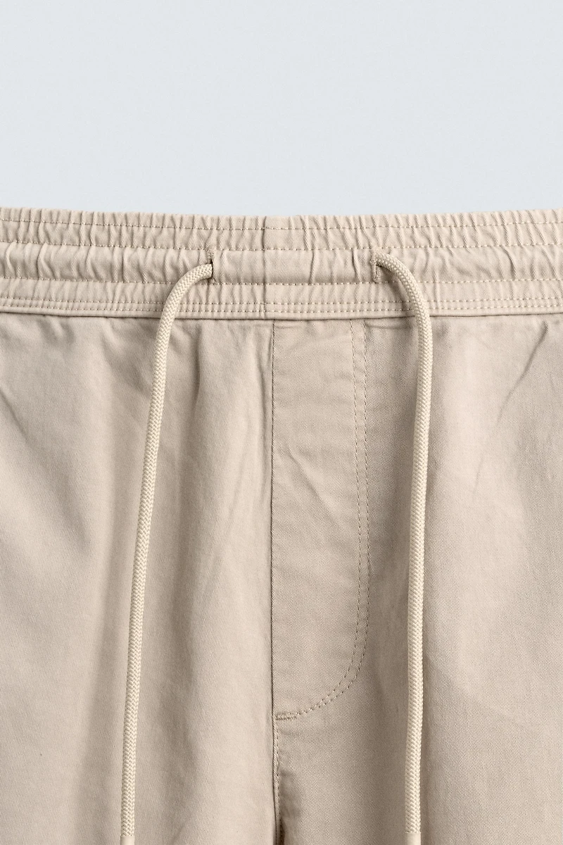 SLIM FIT JOGGER WAIST PANTS