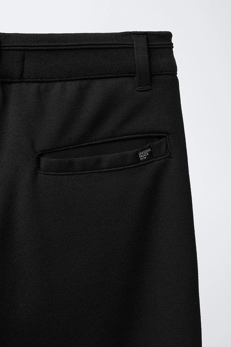 RIBBED WAIST PANTS