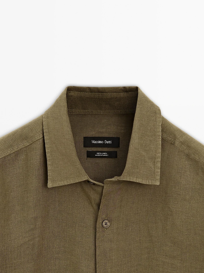 Regular fit shirt with pocket detail