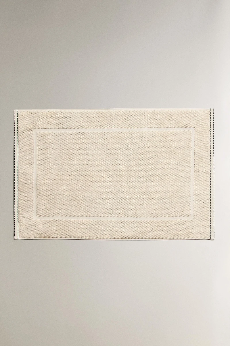 RICE STITCH BATH MAT