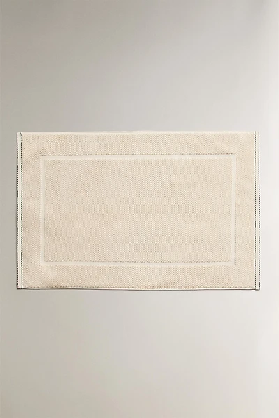 RICE STITCH BATH MAT