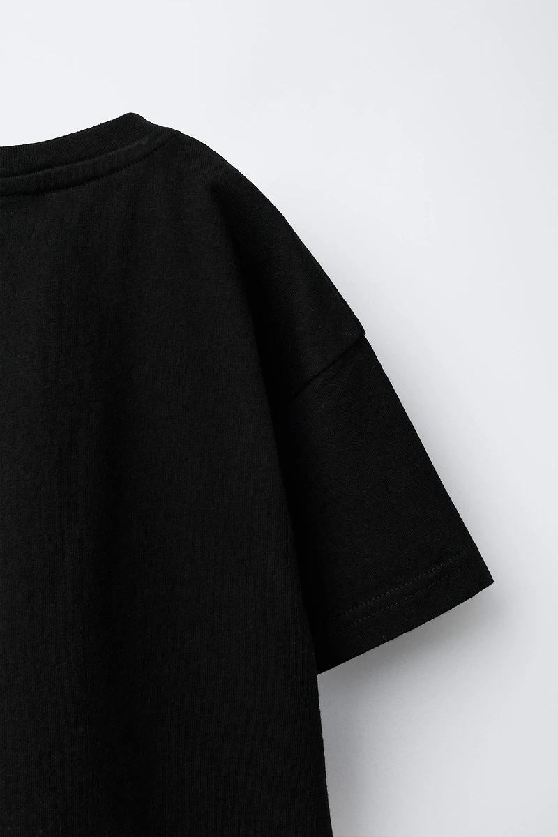 EMBROIDERED HORSES T-SHIRT